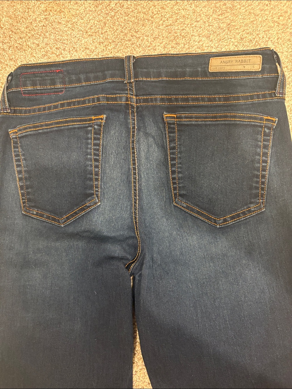 Angry Rabbit Dark Blue Skinny Jeans - Picture 4 of 5